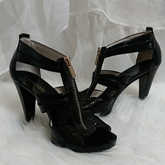 Michael Kors Shoes - MICHAEL KORS Zipper Stiletto Sandals